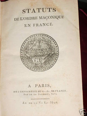 Estatutos de la orden masónica en Francia